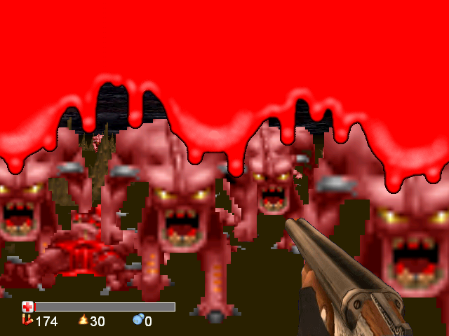 Jogos de Terror (Windows) screenshot: Doomed - Died