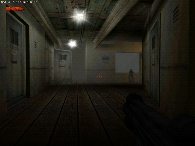 Jogos de Terror (Windows) screenshot: Alien Prision - Corridor