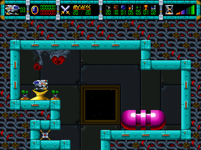 Cybernoid II (Windows) screenshot: Game start