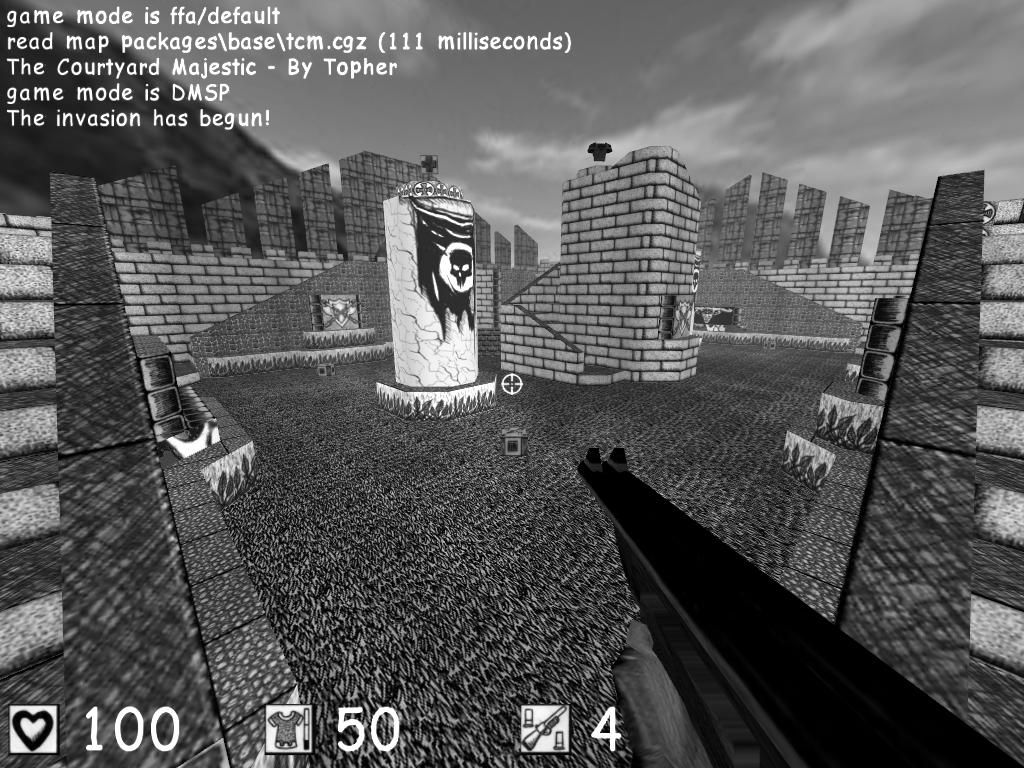 Jogos de Terror (Windows) screenshot: Death Illustrated - Start arena