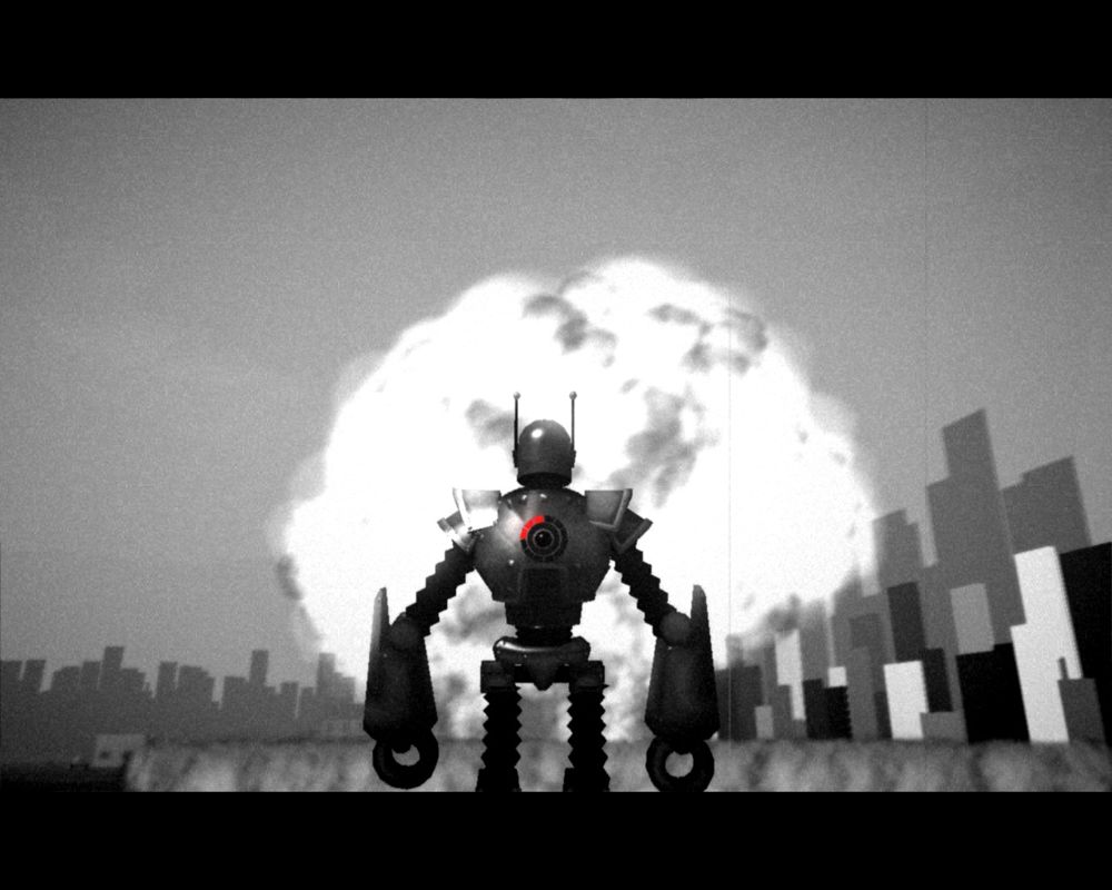 Attack of the 50ft Robot! (Windows) screenshot: No more nuclear plant.