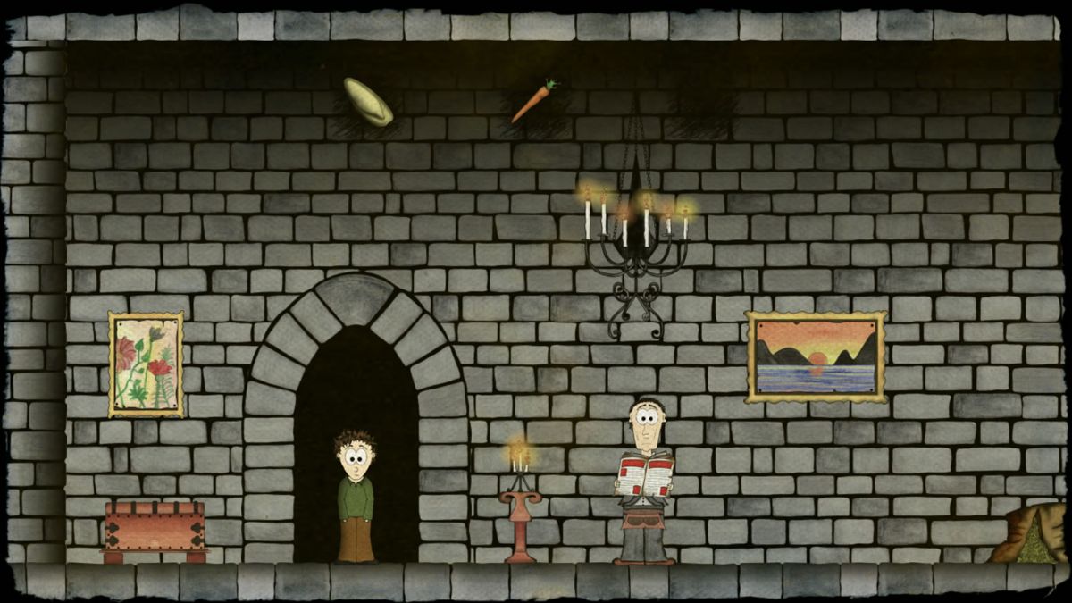 Clover (Windows) screenshot: In the upper part of the king's castle