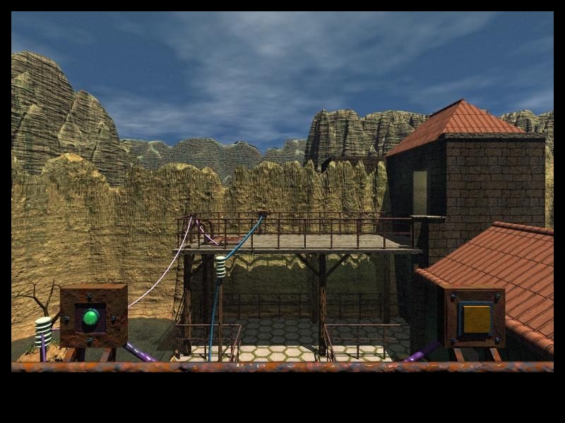 Rhem 3: The Secret Library (Windows) screenshot: ... to restore power to certain buildings or machines
