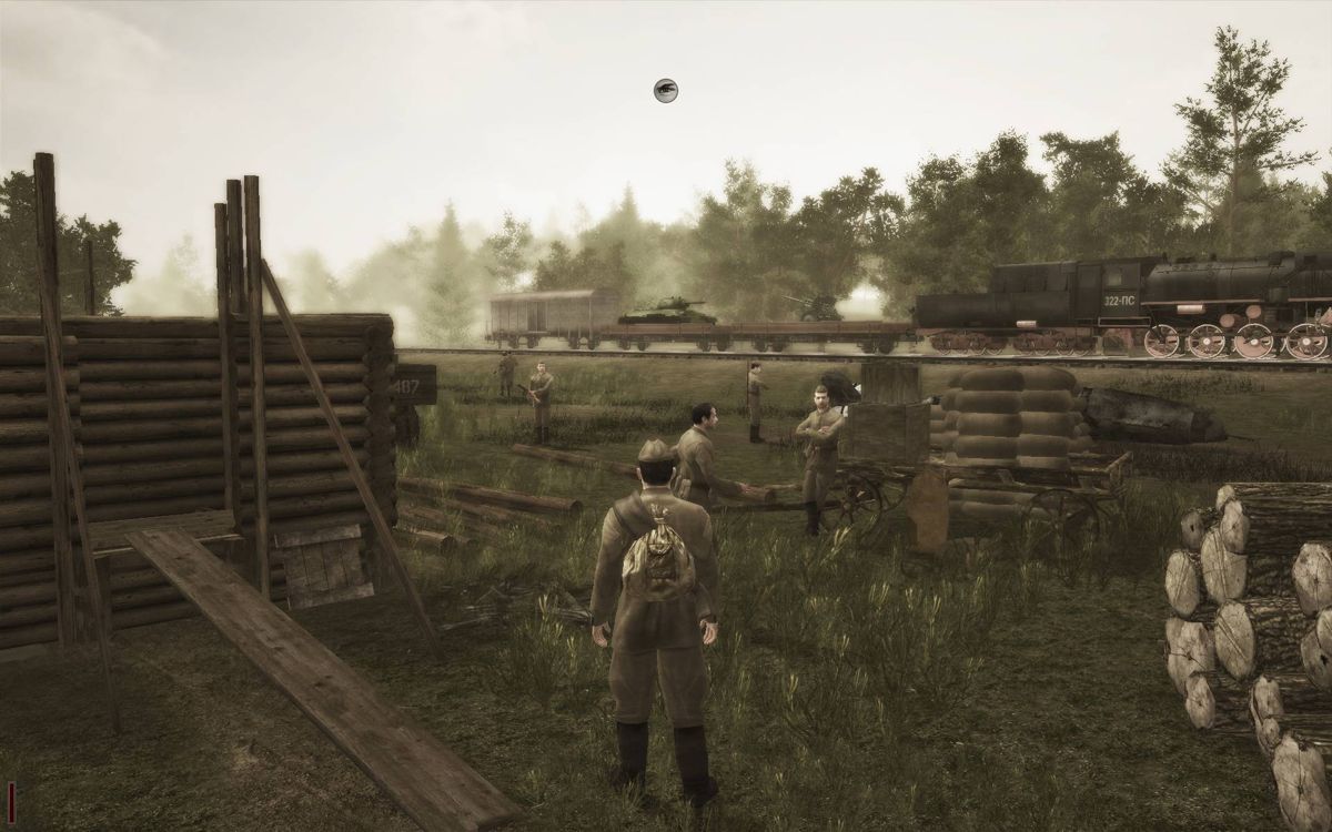 Death to Spies: Moment of Truth (Windows) screenshot: Soviet military camp