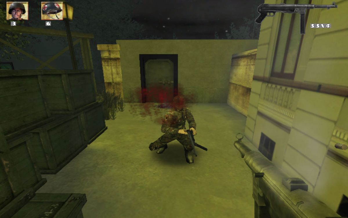 Operation Wolfsburg (Windows) screenshot: The perfect time to reload.