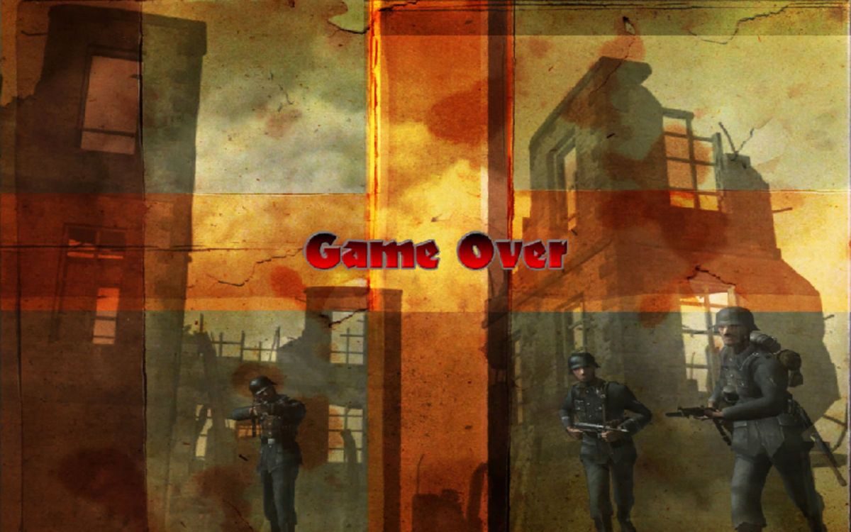 Operation Wolfsburg (Windows) screenshot: Game Over