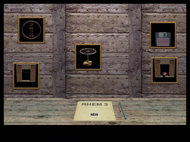 Rhem 3: The Secret Library (Windows) screenshot: Starting the game