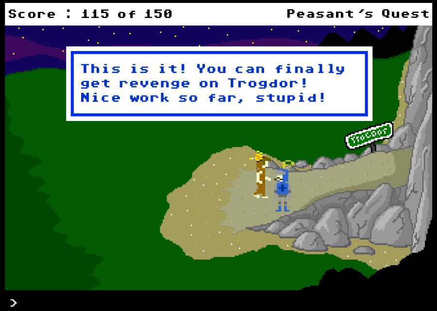Screenshot of Peasant's Quest (Browser, 2004) - MobyGames