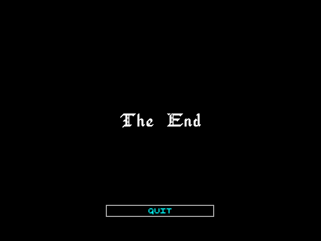 Return to Chaos (Windows) screenshot: Dungeon Master II - The end