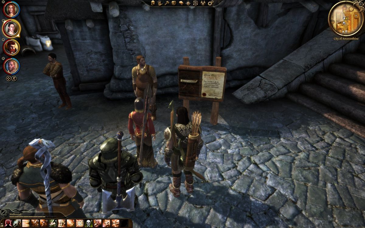 Dragon Age: Origins - Awakening (Windows) screenshot: "More side-quests please!"