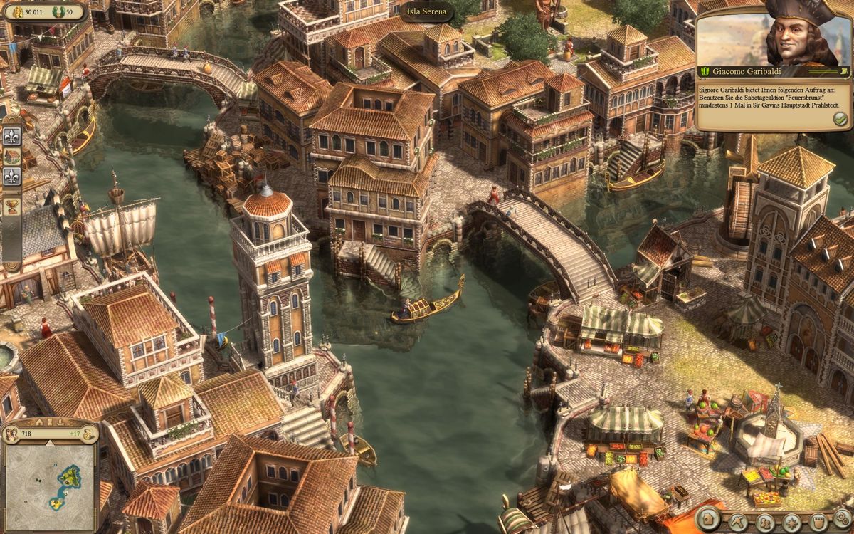 Dawn of Discovery: Venice (Windows) screenshot: What did you expect? It's called "Venice" for a reason!