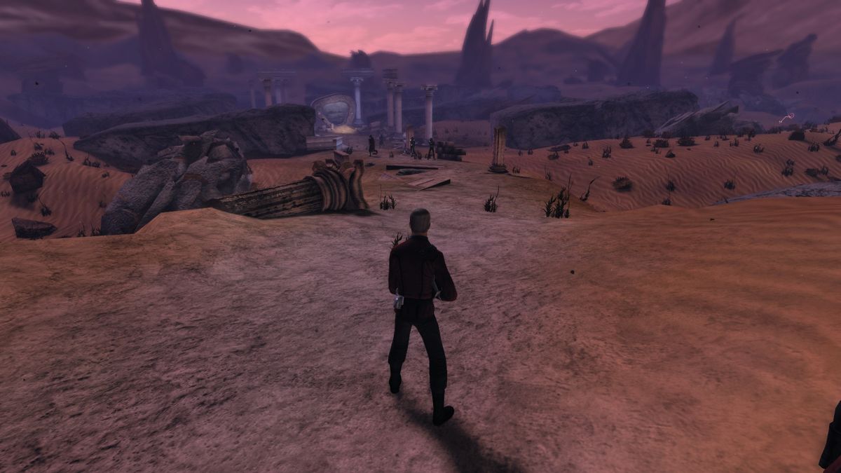 Star Trek Online (Windows) screenshot: Classic Trek references abound. This mission is a semi-sequel to the TOS episode "City on the Edge of Forever"