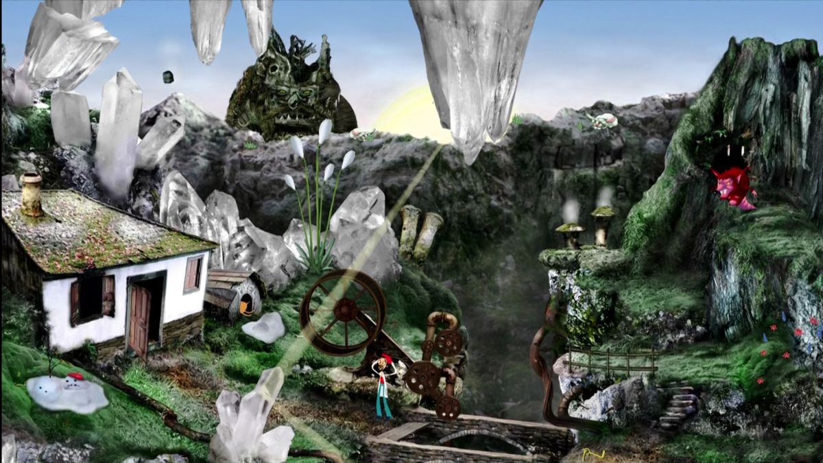 Screenshot of Axel & Pixel (Xbox 360, 2009) - MobyGames