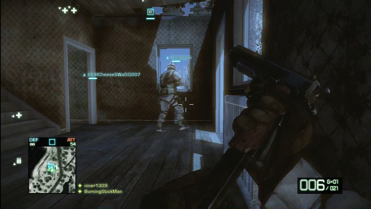 Battlefield: Bad Company 2 (Limited Edition) (Xbox 360) screenshot: M1911 preorder bonus.