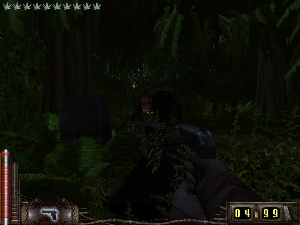 Dark Apes: The Fate of Devolution (Windows) screenshot: Welcome to the jungle!