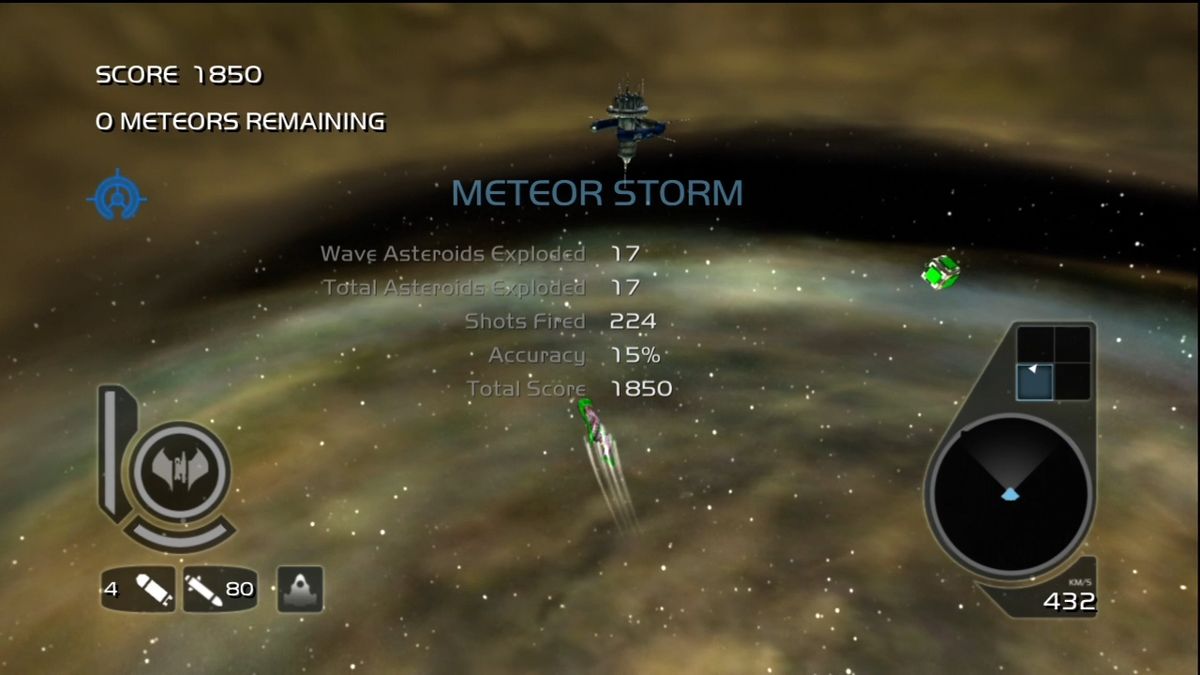 Screenshot of Wing Commander Arena (Xbox 360, 2007) MobyGames
