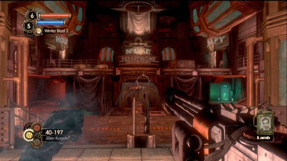 BioShock 2 (Xbox 360) screenshot: Finally arrived at Lamb's home in Rapture.