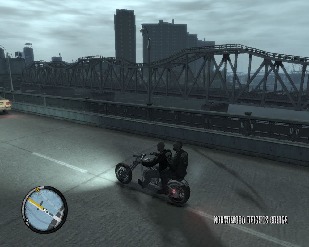 Grand Theft Auto IV: The Lost and Damned (Windows) screenshot: Liberty City is as beautiful as ever