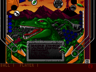 Epic Pinball (DOS) screenshot: Panagea bottom