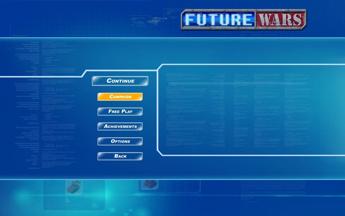 Future Wars (Windows) screenshot: Easy and clean or a little bit too clean ?