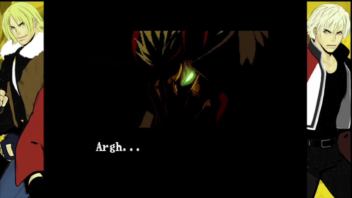 Garou: Mark of the Wolves (Xbox 360) screenshot: Cutscenes appear throughout story mode.