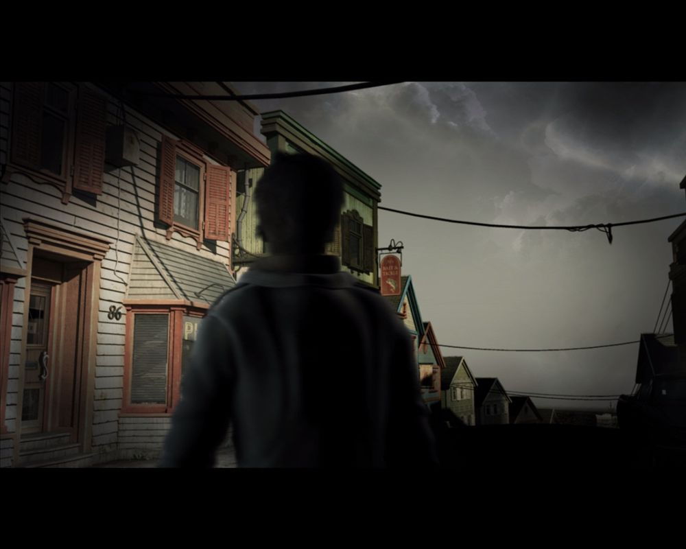 Black Mirror II: Reigning Evil (Windows) screenshot: Darren Michaels is walking to his workplace