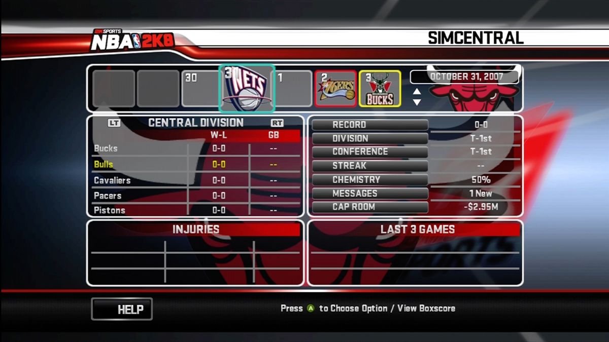 Screenshot of NBA 2K8 (Xbox 360, 2007) - MobyGames