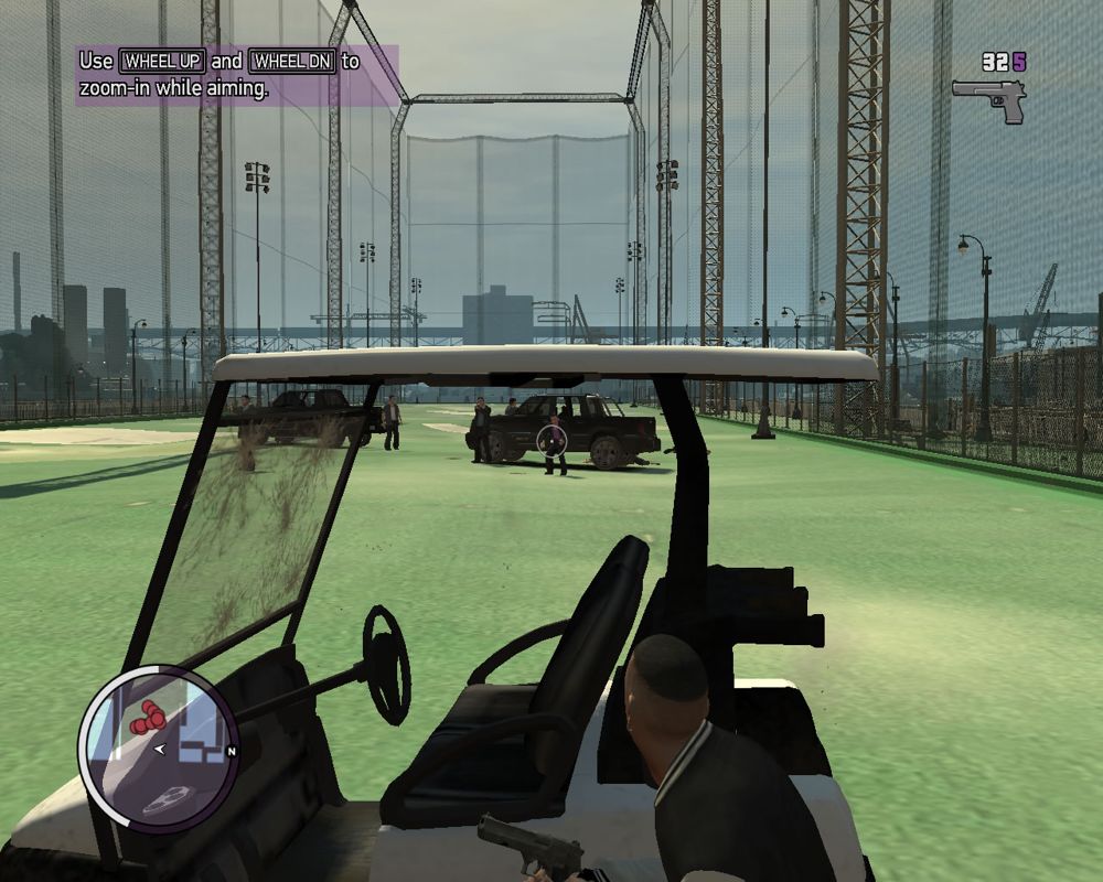 Grand Theft Auto: The Ballad of Gay Tony (Windows) screenshot: This results in a firefight...