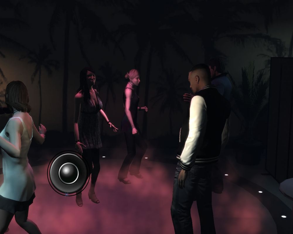 Grand Theft Auto: The Ballad of Gay Tony (Windows) screenshot: New mini game: dancing