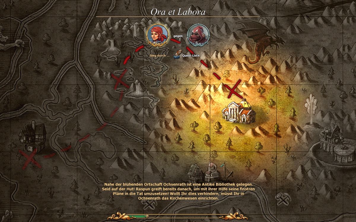 The Settlers 7: Paths to a Kingdom (Windows) screenshot: Loading Screen