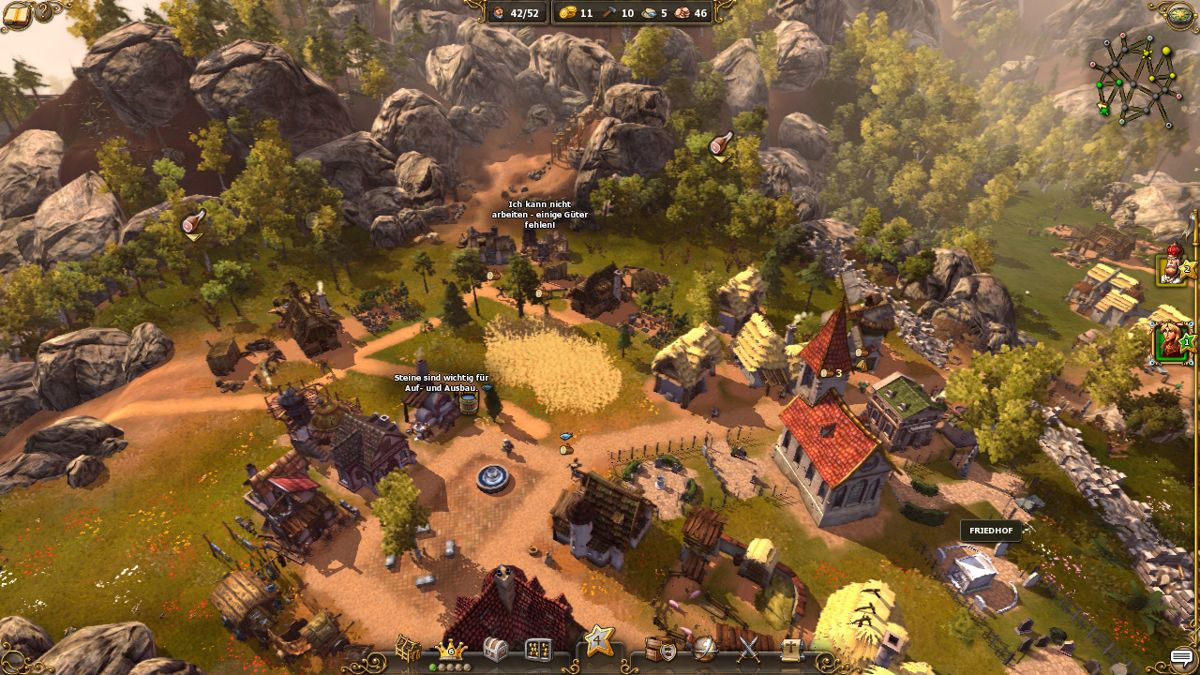 Screenshot of The Settlers 7 Paths to a Kingdom (Windows, 2010) MobyGames