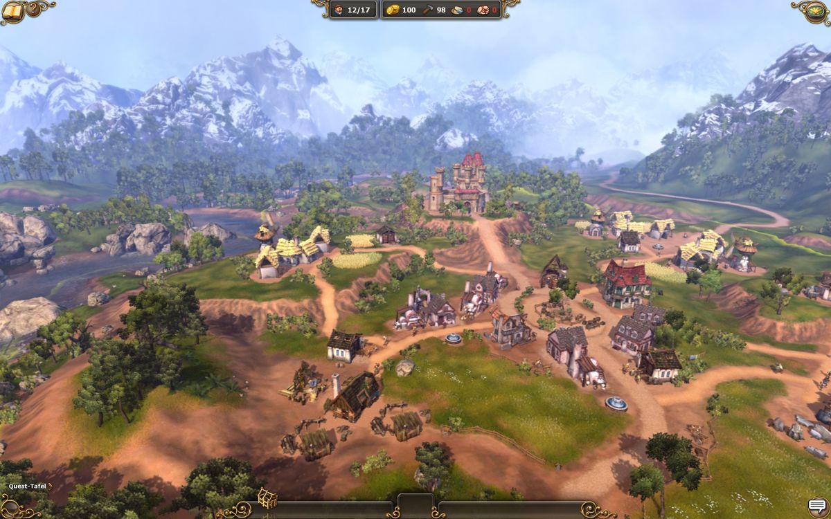 The Settlers 7: Paths to a Kingdom (Windows) screenshot: The graphics are gorgeous.