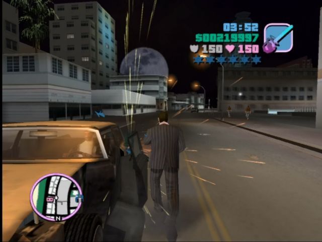 Rockstar Games Double Pack: Grand Theft Auto (Xbox) screenshot: BZZZZZZZZZTTT