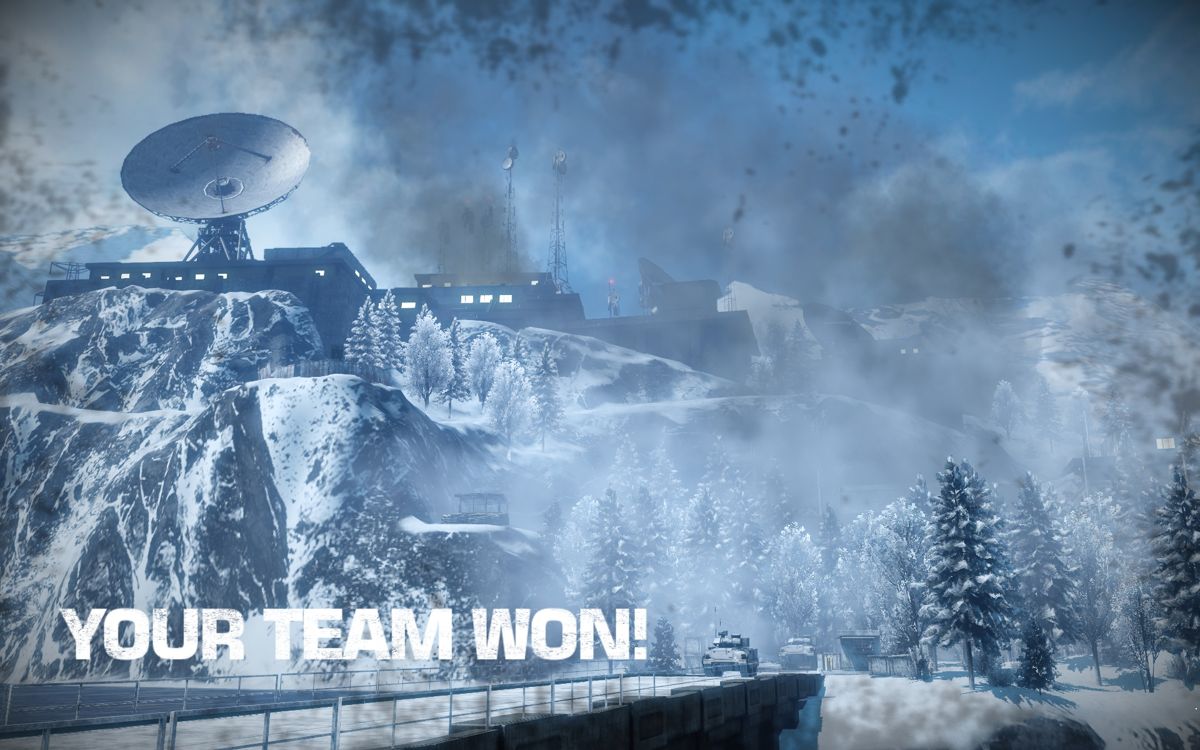 Battlefield: Bad Company 2 (Windows) screenshot: My team won!