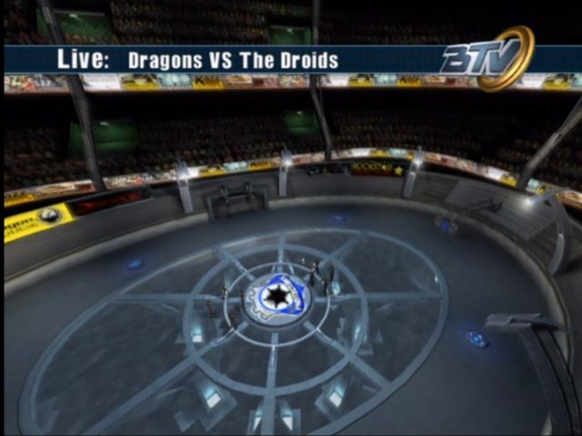 Deathrow (Xbox) screenshot: Start of a match.