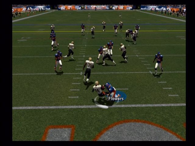 ESPN NFL Football (Xbox) screenshot: Touchback?