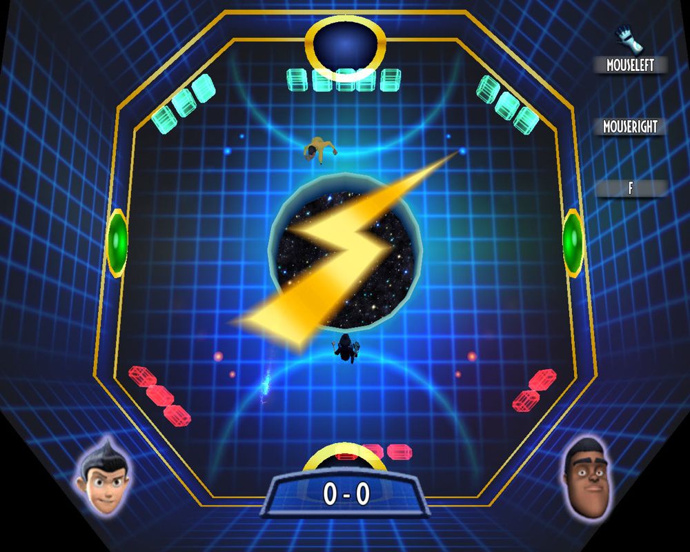 Meet the Robinsons (Windows) screenshot: Playing charge ball