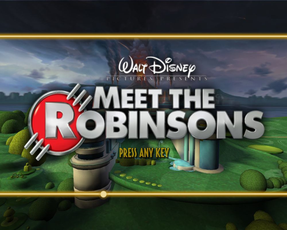 Meet the Robinsons (Windows) screenshot: Title screen