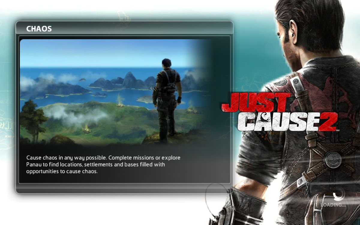 Just Cause 2 (Windows) screenshot: Loading Screen