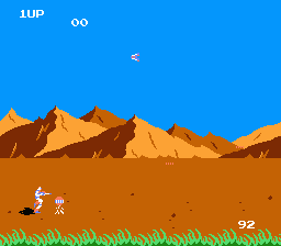 Aeroboto (NES) screenshot: Walk