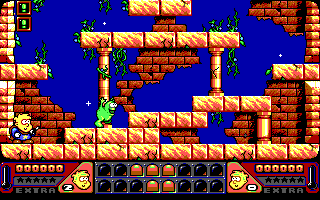Magic Boy (DOS) screenshot: Action (EGA/Tandy)