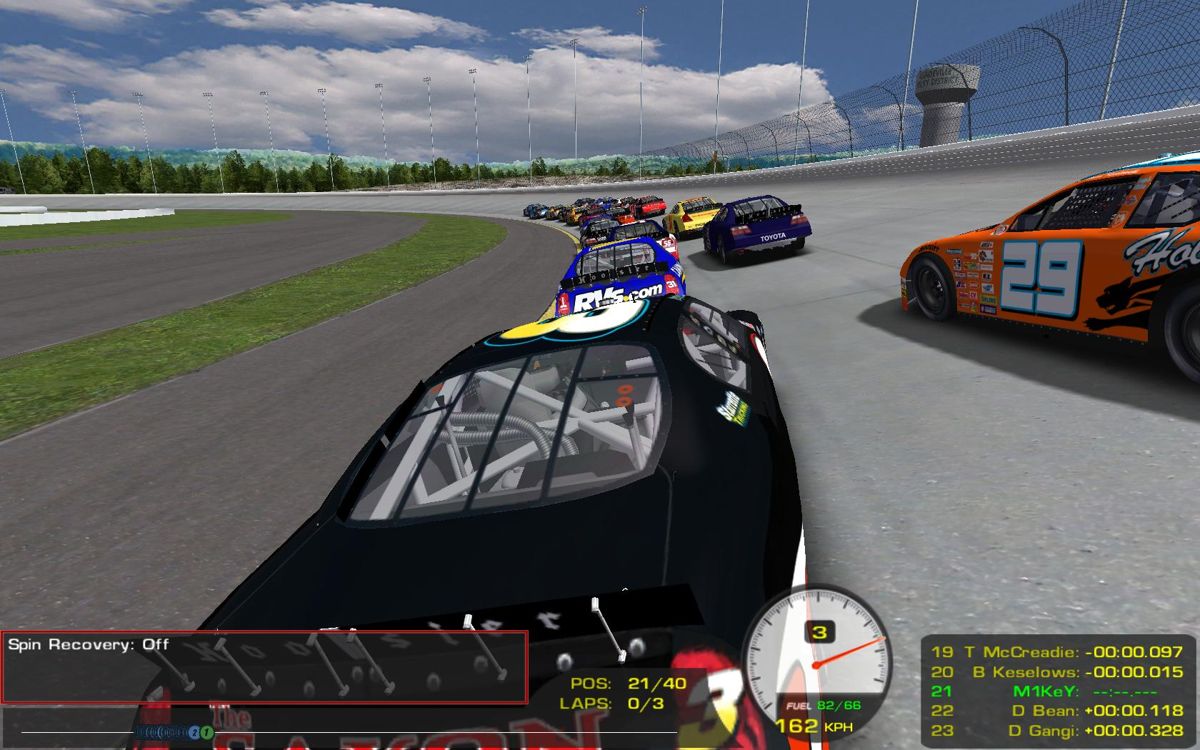 ARCA Sim Racing '08 (Windows) screenshot: The race is on!