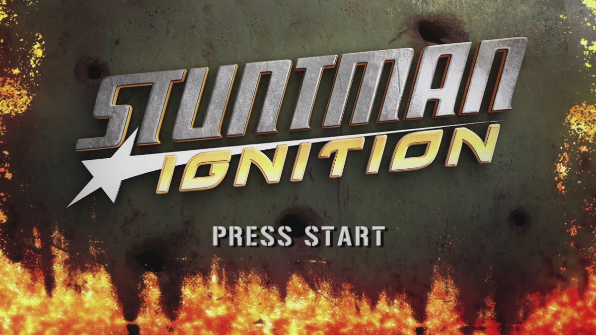 Stuntman: Ignition (Xbox 360) screenshot: Title Screen