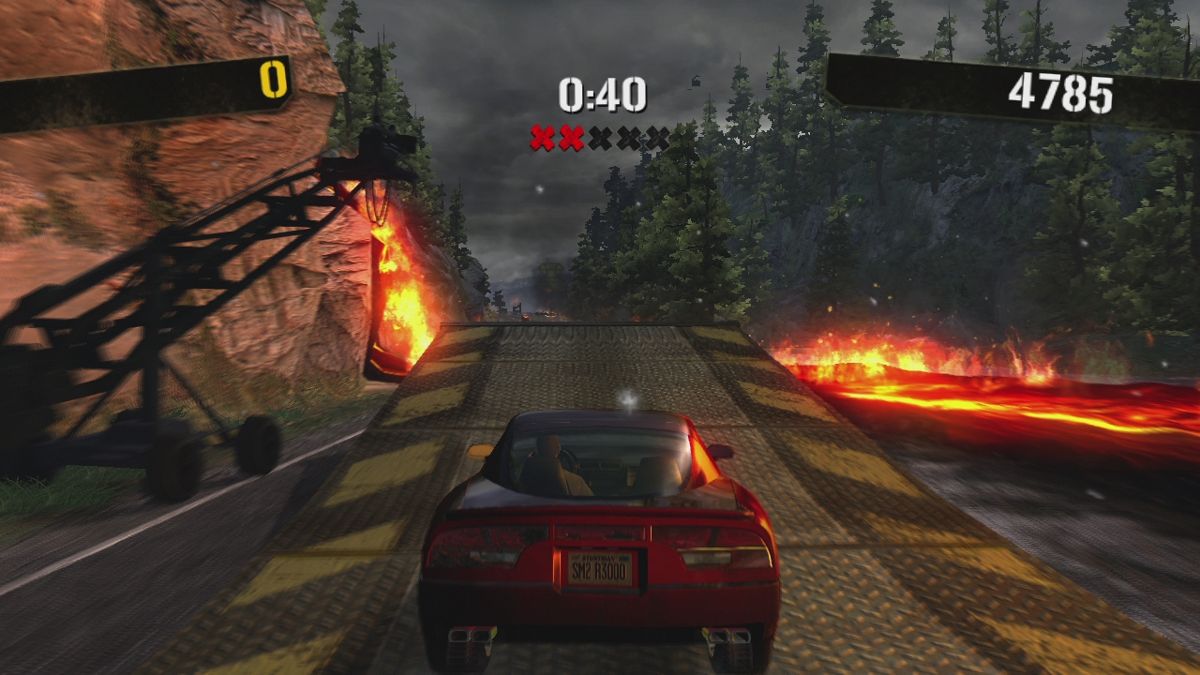 Stuntman: Ignition (Xbox 360) screenshot: And now the actual shoot. First the ramp...
