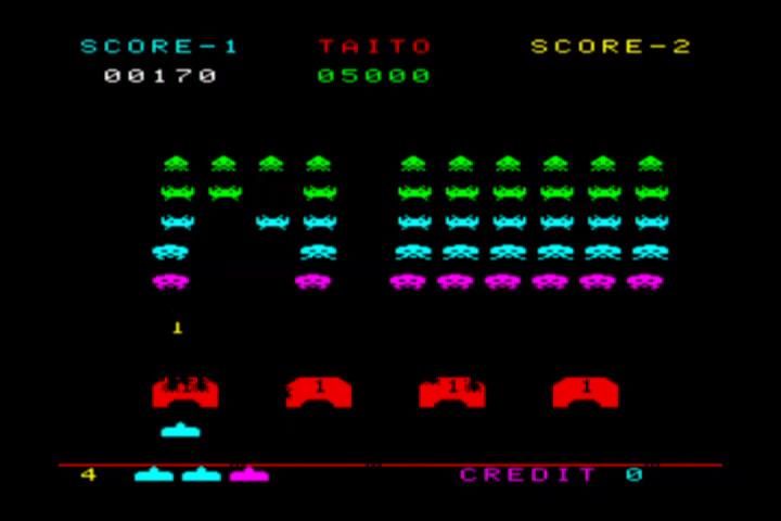 Taito Legends (Xbox) screenshot: Space Invaders Part II