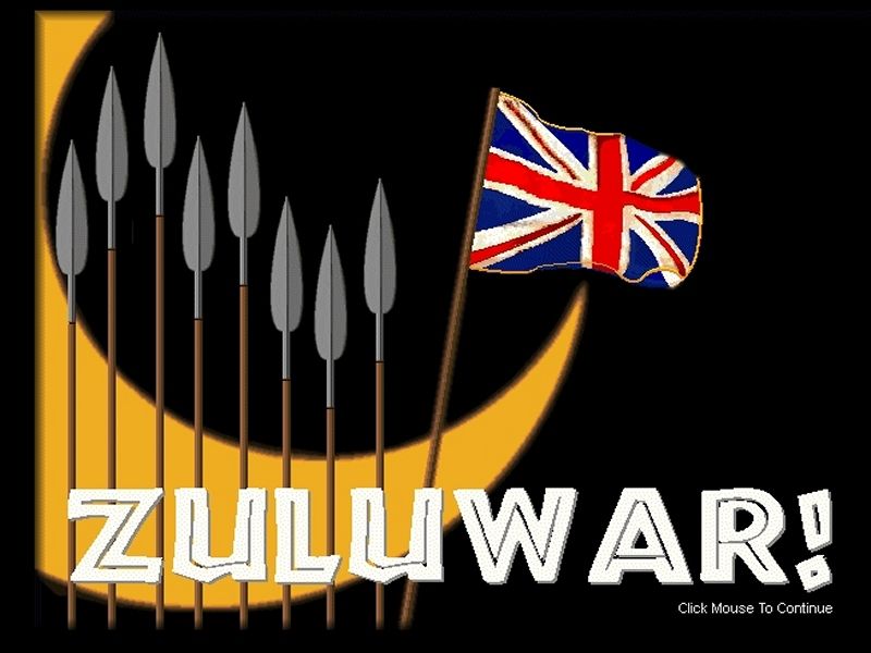 ZuluWar! (Windows) screenshot: Title screen