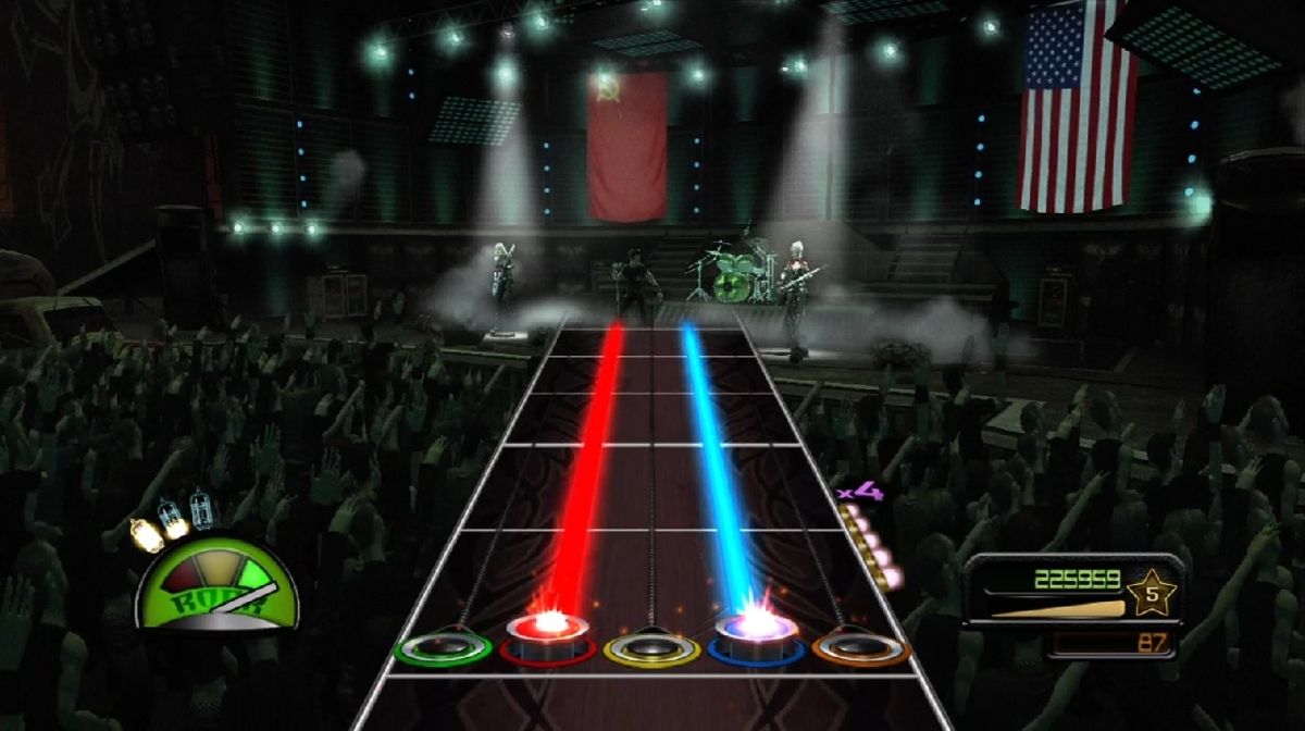 Screenshot Of Guitar Hero Metallica Xbox 360 2009 Mobygames