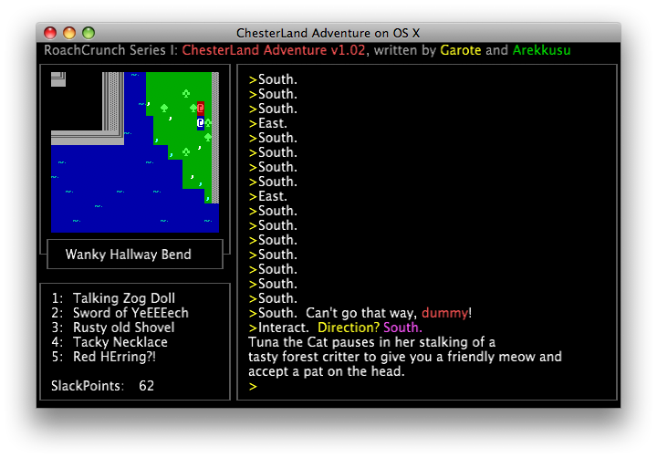 Chesterland Adventure (Macintosh) screenshot: Not all NPCs are useful...