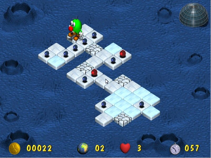 Bomb Wuzel 2 (Windows) screenshot: The second level