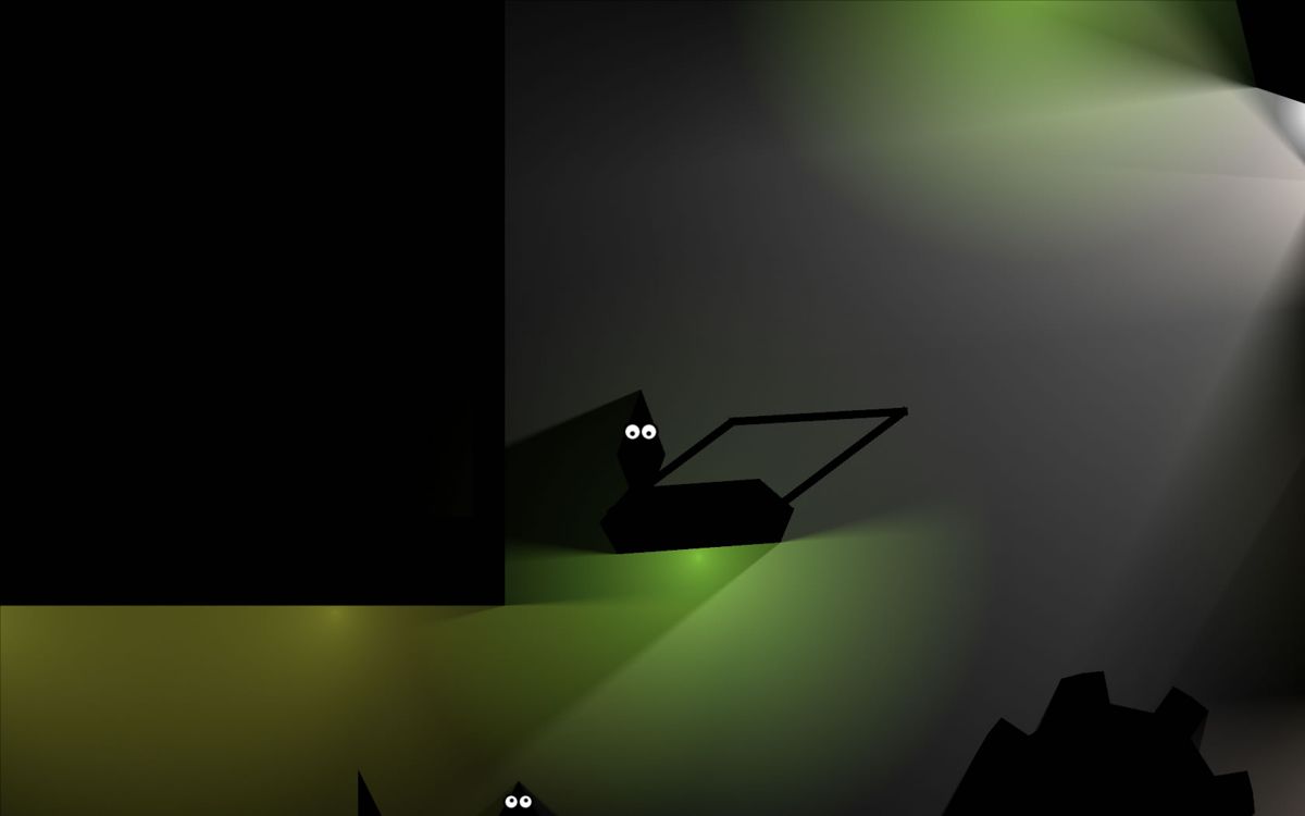 Dark (Windows) screenshot: Often you need to manipulate the physics.